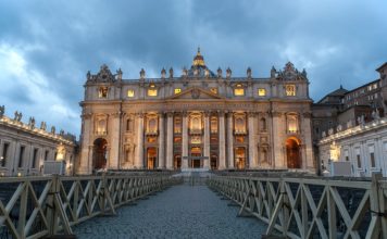 roma, la basilica san pietro