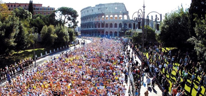 maratona di roma 100tour